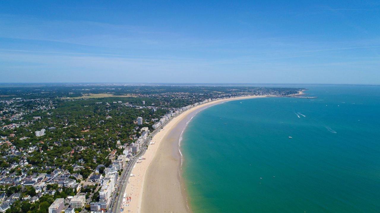 Magnifique Appartement Vue Mer / Terrasse Et Parking Privee Pornichet Exteriér fotografie